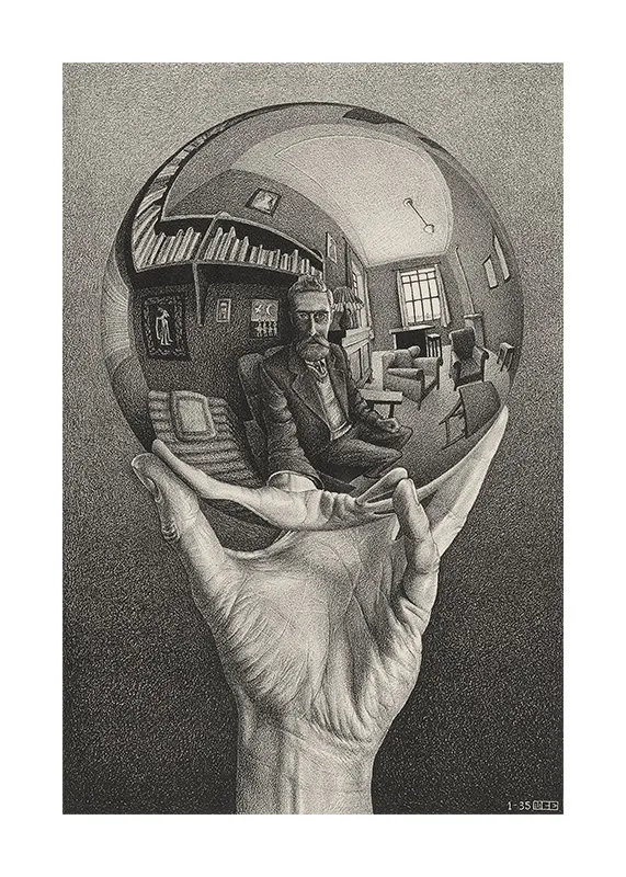 Hand with Reflecting Sphere